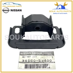 34560-5M400 Genuine Nissan BRACKET ASSY-HOLDER RUBBER 345605M400 OEM