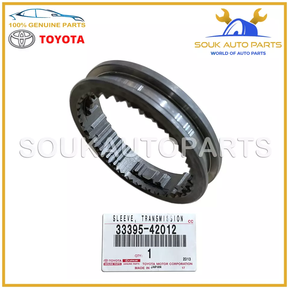 33395-42012 Genuine Toyota TRANSMISSION HUB SLEEVE, NO.3 33395-42012 OEM