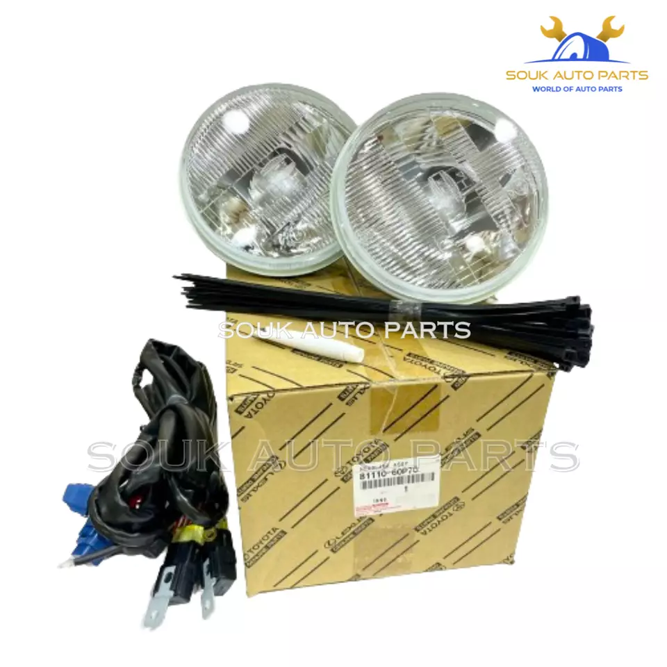 81110-60P70 Genuine Toyota HEADLAMP ASSY RH & LH 8111060P70 OEM