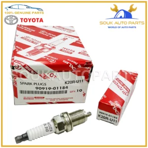 90919-01184 Genuine Toyota SPARK PLUG SET of 4 KLUGER ALPHARD RAV4 CROWN CAMRY