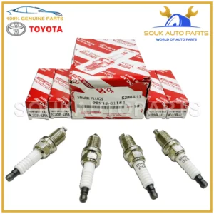 90919-01184 Genuine Toyota SPARK PLUG SET of 4 KLUGER ALPHARD RAV4 CROWN CAMRY
