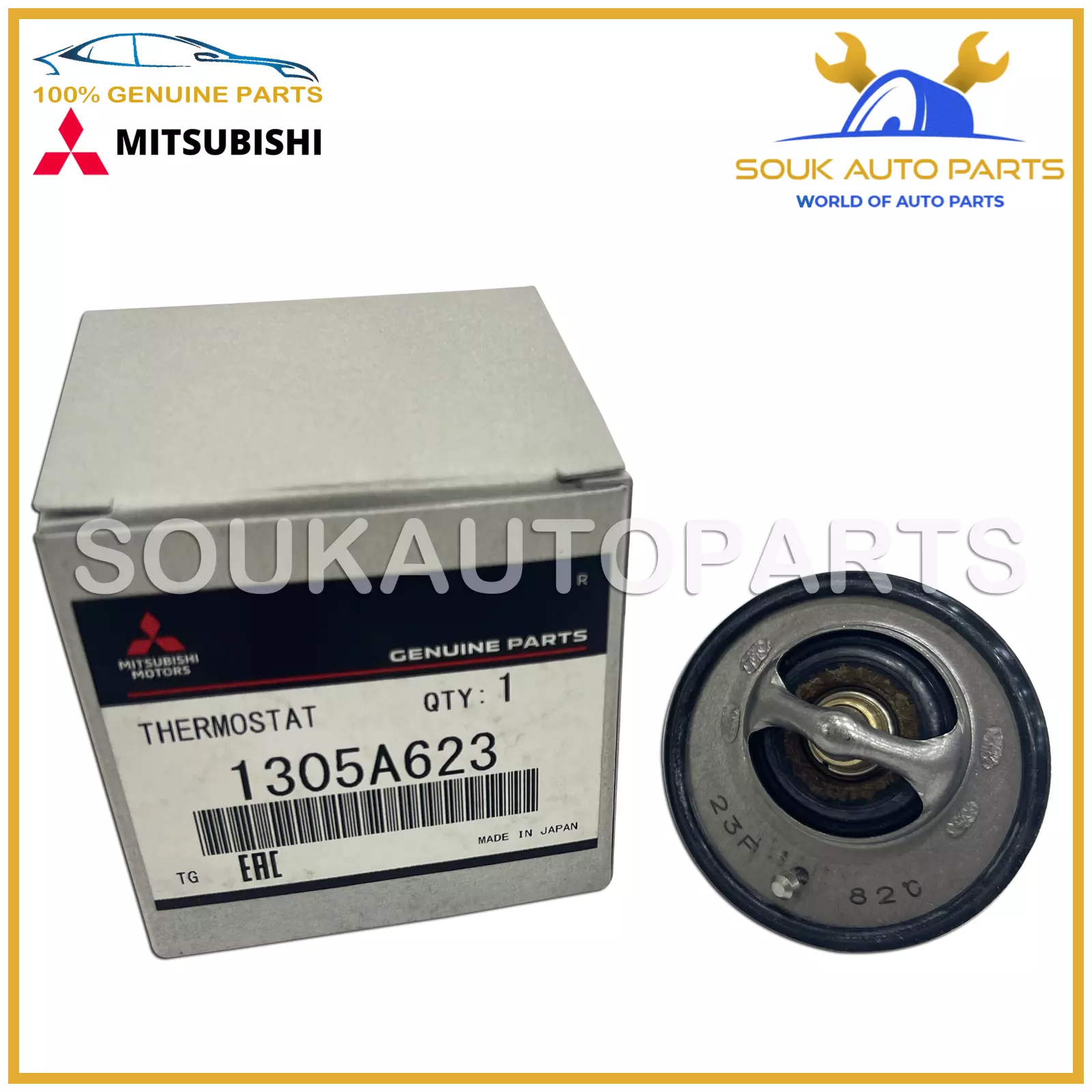 1305A623 Genuine Mitsubishi THERMOSTAT KIT OEM ECLIPSE CROSS