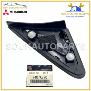 7407A720 Genuine Mitsubishi GARNISH, FRONT PILLAR, RH OEM ECLIPSE CROSS