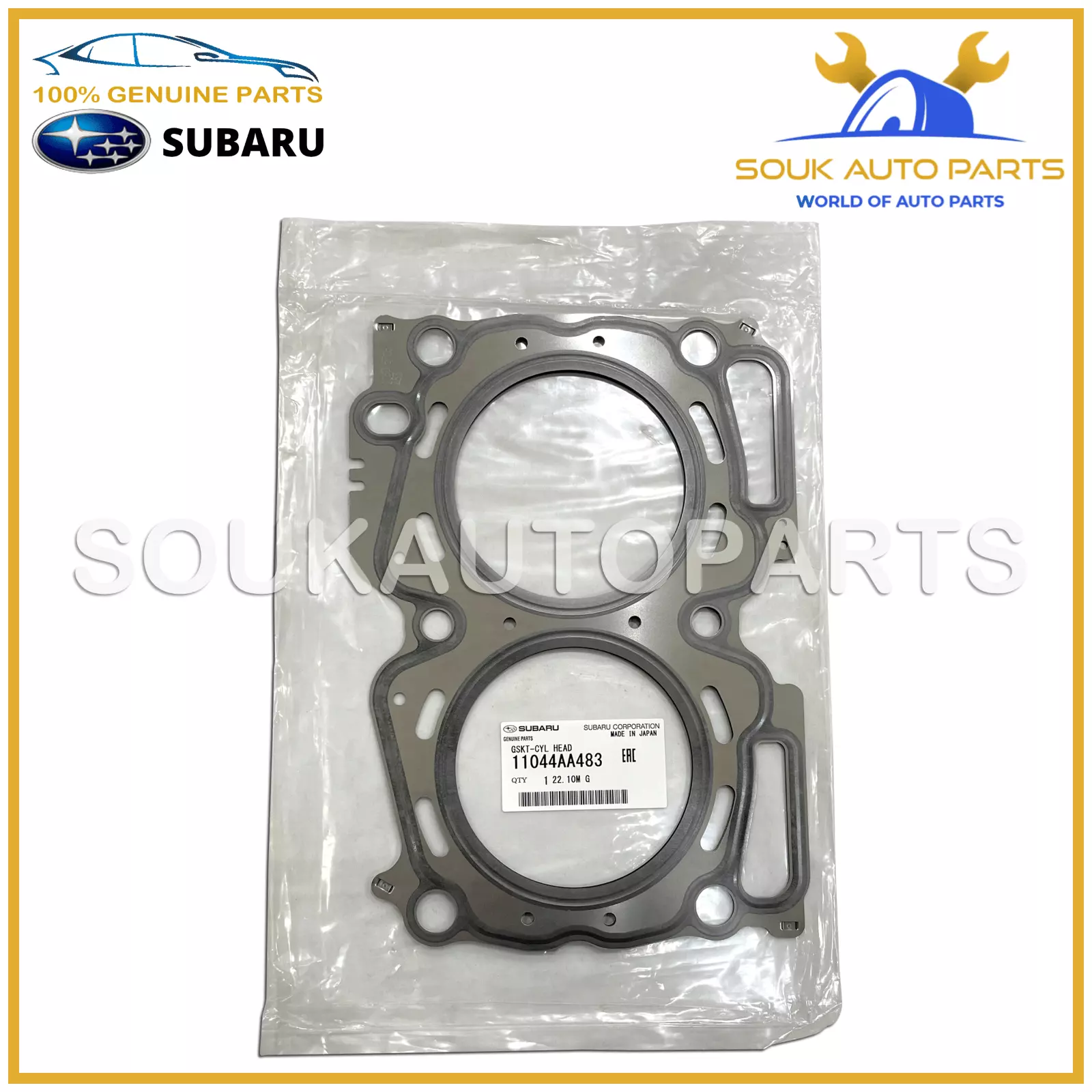 11044-AA483 Genuine Subaru GASKET-CYLINDER HEAD OEM