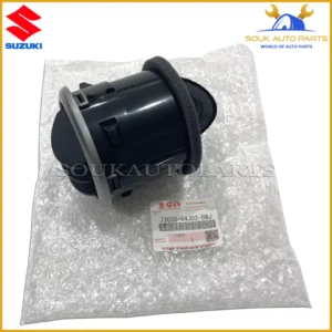 73630-64J02-BWJ Genuine Suzuki LOUVER, SIDE VENT (BLACK/GRAY) 7363064J02BWJ OEM