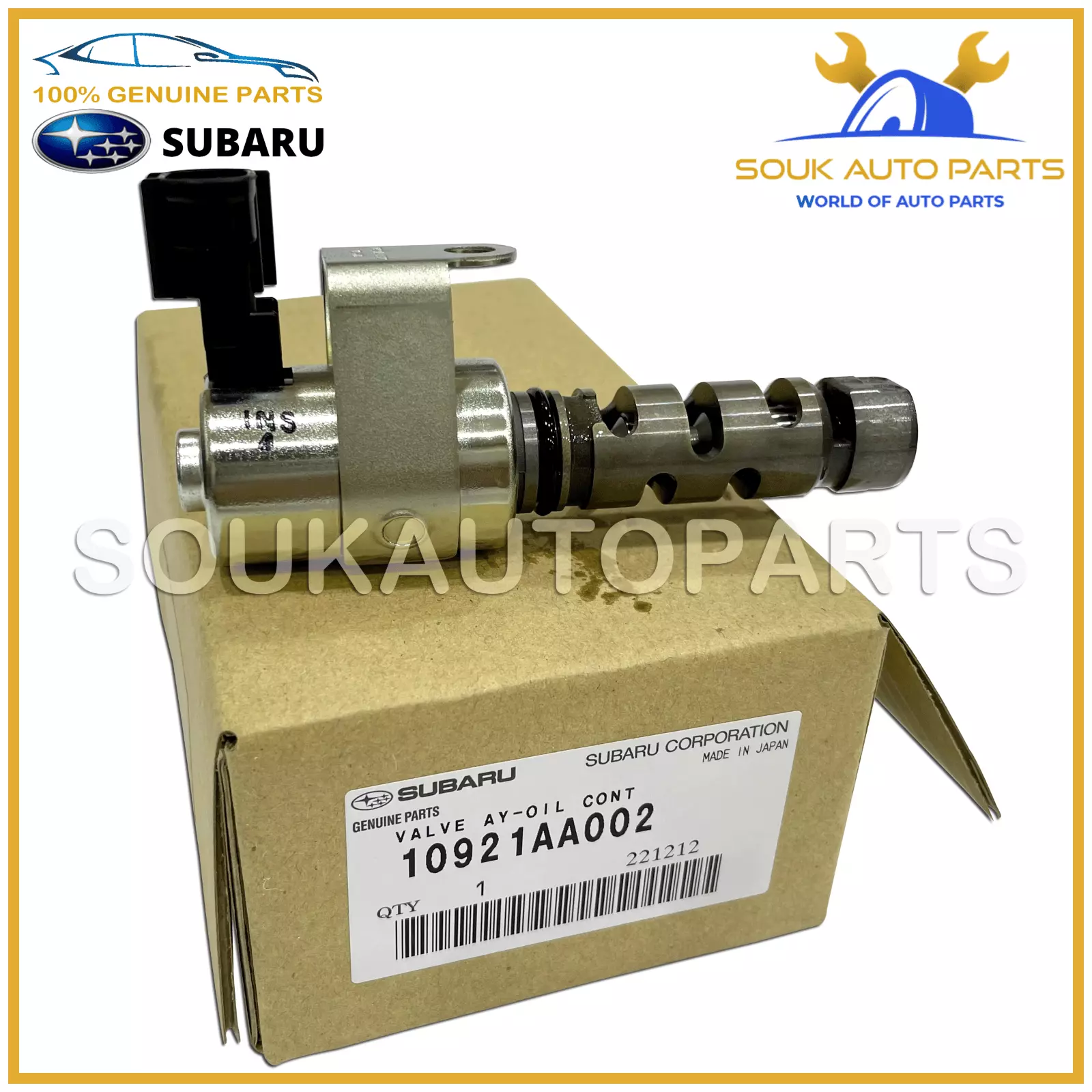 10921-AA002 Genuine Subaru OIL CONTROL VALVE ASSY 10921AA002 OEM