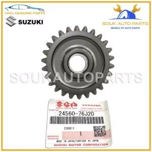 24560-76J20 Genuine Suzuki GEAR, REVERSE IDLE 2456076J20 OEM