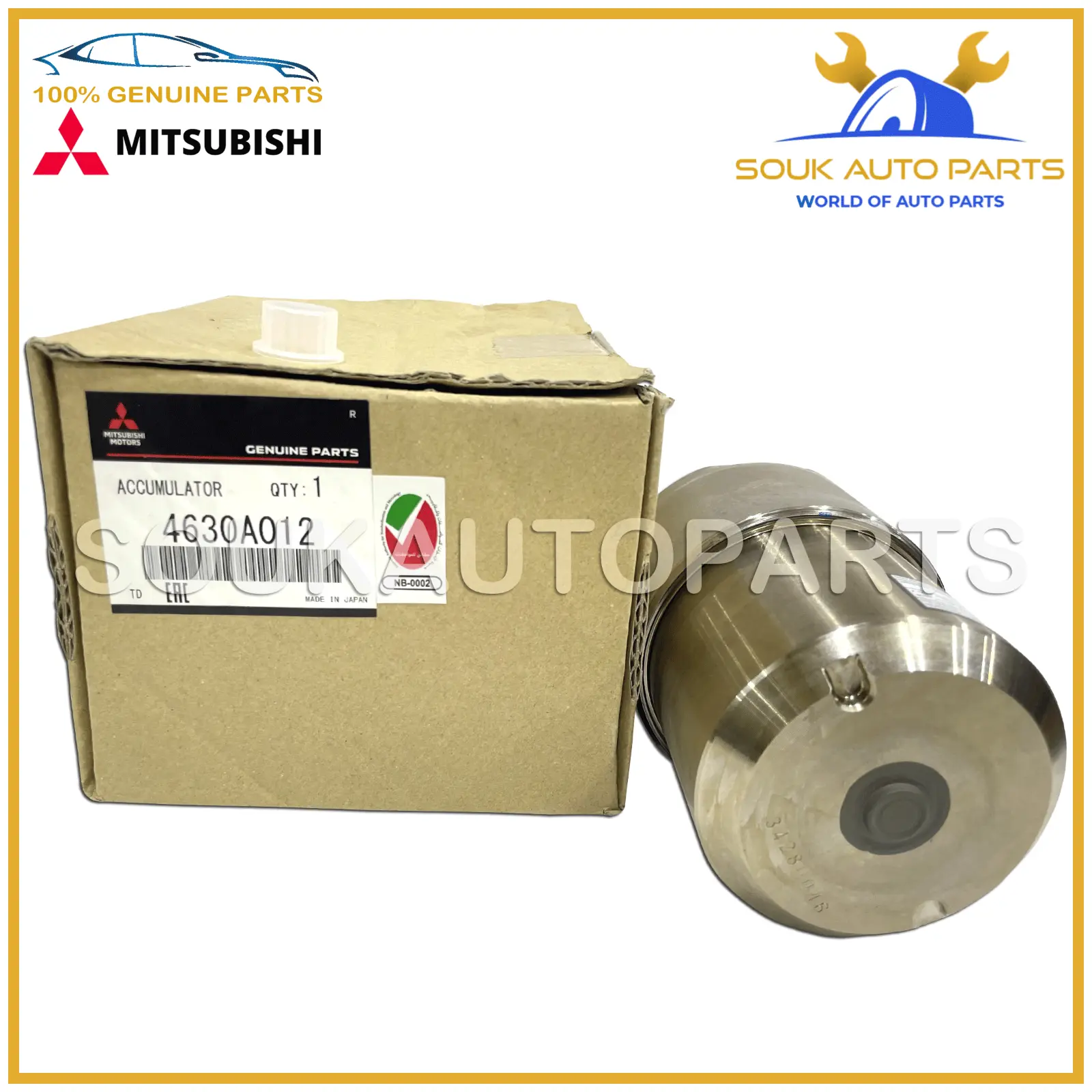 4630A012 Genuine Mitsubishi ACCUMULATOR,BRAKE BOOSTER FOR MONTERO, PAJERO