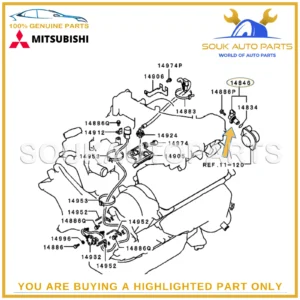 MD360196 Genuine Mitsubishi SENSOR, CAMSHAFT POSITION OEM MONTERO PAJERO