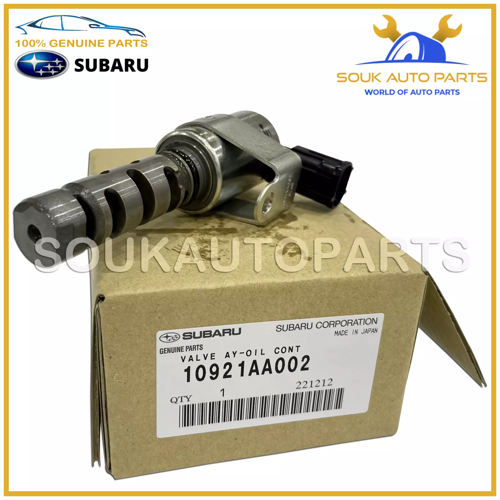 10921-AA002 Genuine Subaru OIL CONTROL VALVE ASSY 10921AA002 OEM