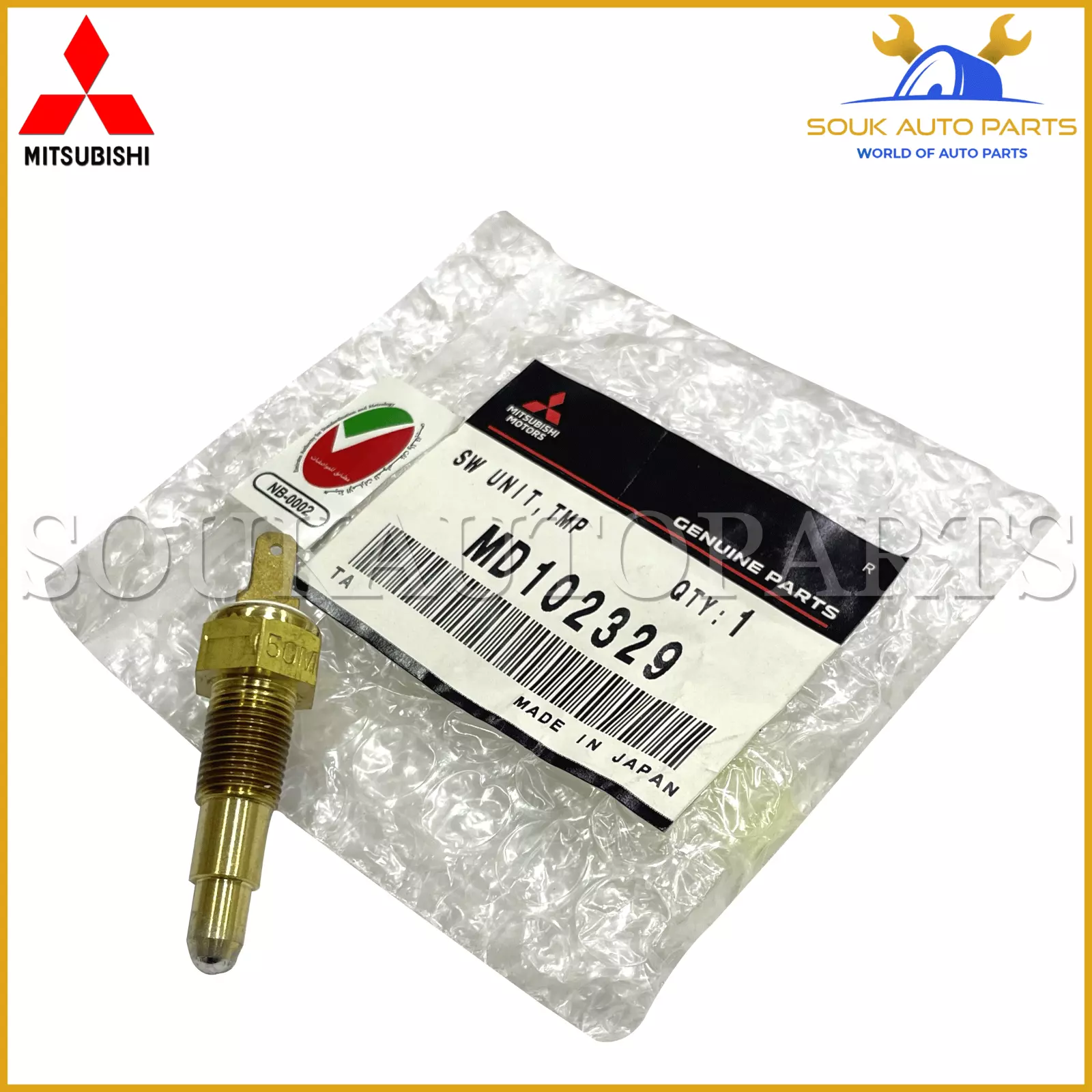 MD102329 Genuine Mitsubishi SWITCH UNIT, WATER TEMP