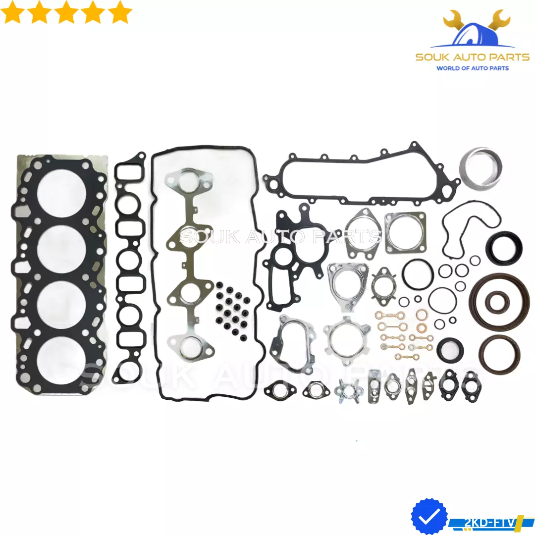 04111-0L080 FULL GASKET KIT 2KD-FTV For Toyota FORTUNER HIACE HILUX 2.5Ltr 02-08
