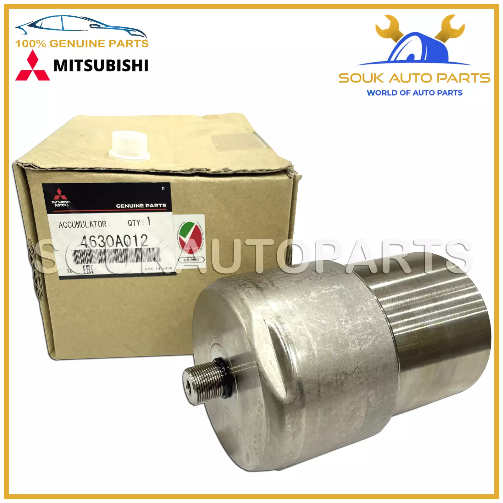 4630A012 Genuine Mitsubishi ACCUMULATOR,BRAKE BOOSTER FOR MONTERO, PAJERO