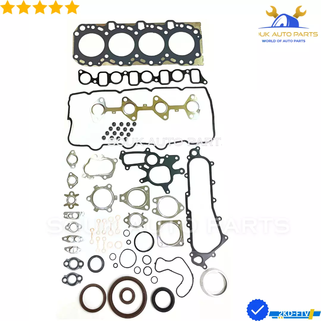 04111-0L080 FULL GASKET KIT 2KD-FTV For Toyota FORTUNER HIACE HILUX 2.5Ltr 02-08