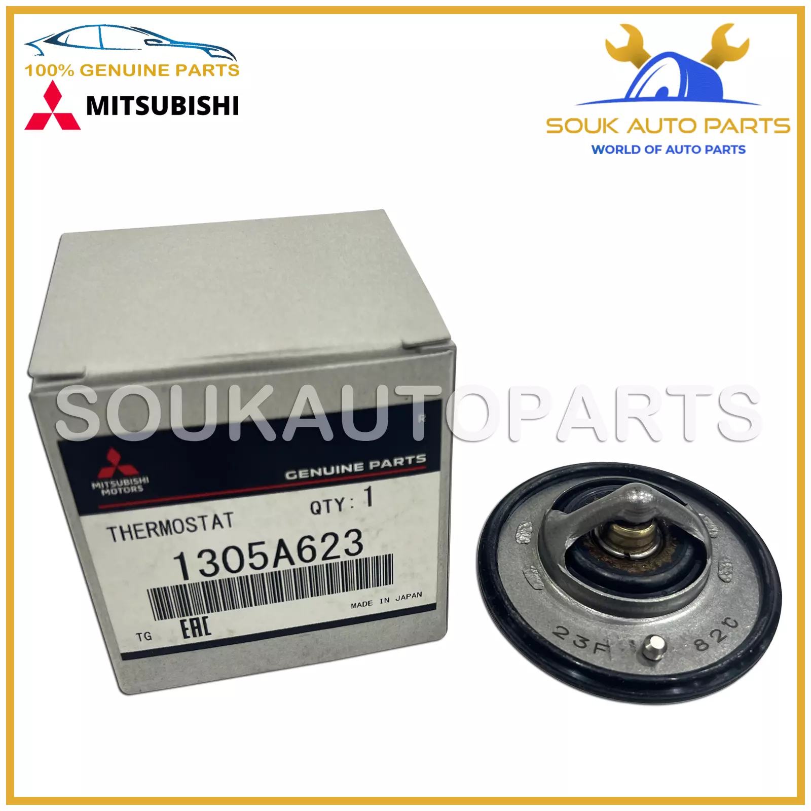 1305A623 Genuine Mitsubishi THERMOSTAT KIT OEM ECLIPSE CROSS