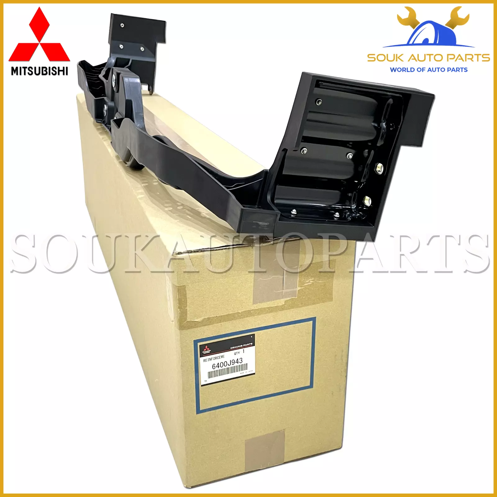 6400J943 Genuine Mitsubishi REINFORCEMENT, FRONT BUMPER OEM OUTLANDER