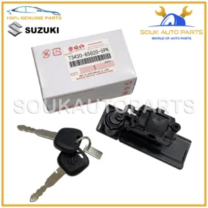73430-65820-5PK Genuine Suzuki LOCK, GLOVE BOX (BLACK) 73430658205PK