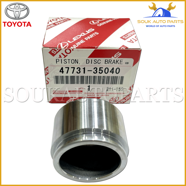 47731-35040 Genuine Toyota PISTON, FRONT DISC BRAKE 4773135040 OEM