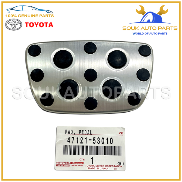 47121-53010 Genuine Toyota SPORT BRAKE PEDAL FOOTREST 4712153010 OEM