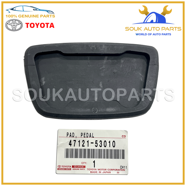 47121-53010 Genuine Toyota SPORT BRAKE PEDAL FOOTREST 4712153010 OEM