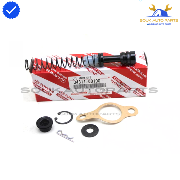 04311-60100 Genuine Toyota CYLINDER KIT, CLUTCH MASTER 0431160100 OEM