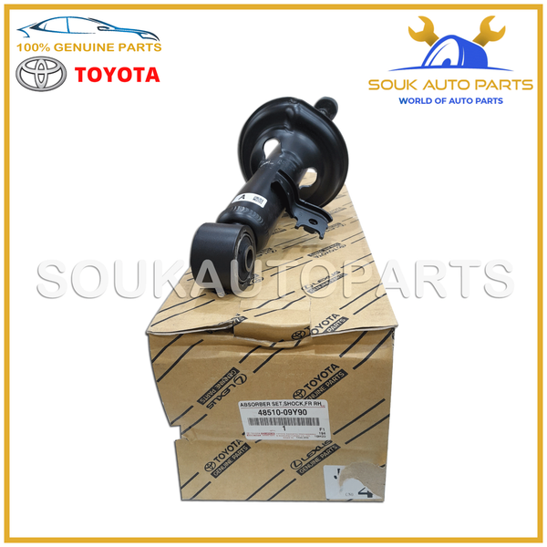 48510-09Y90 Genuine Toyota ABSORBER ASSY, SHOCK, FRONT RH 4851009Y90