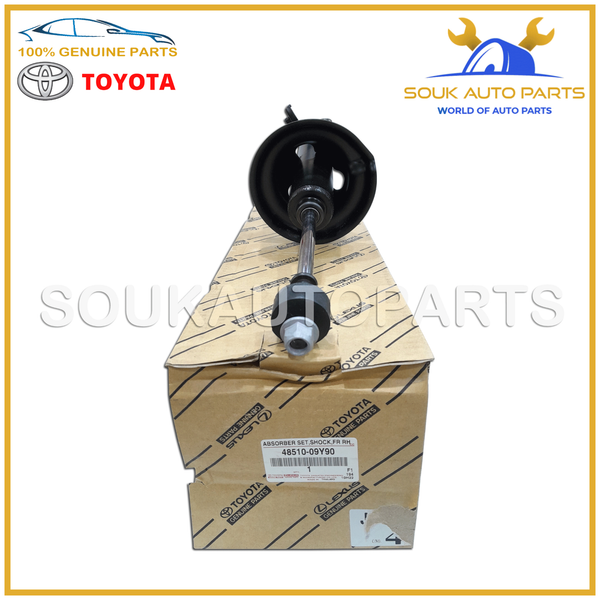 48510-09Y90 Genuine Toyota ABSORBER ASSY, SHOCK, FRONT RH 4851009Y90