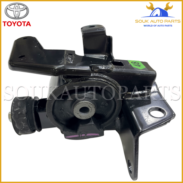 12372-22200 Genuine Toyota INSULATOR, ENGINE MOUNTING, LH(FOR TRANSVERSE ENGINE)