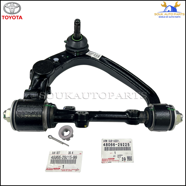 48066-29225 Genuine Toyota ARM SUB-ASSY, FRONT SUSPENSION, UPPER RH 4806629225