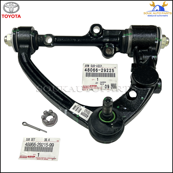 48066-29225 Genuine Toyota ARM SUB-ASSY, FRONT SUSPENSION, UPPER RH 4806629225