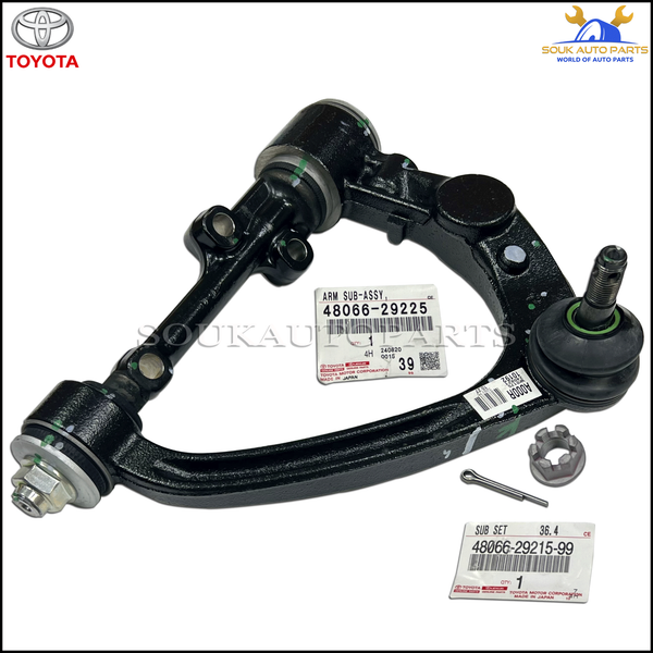 48066-29225 Genuine Toyota ARM SUB-ASSY, FRONT SUSPENSION, UPPER RH 4806629225
