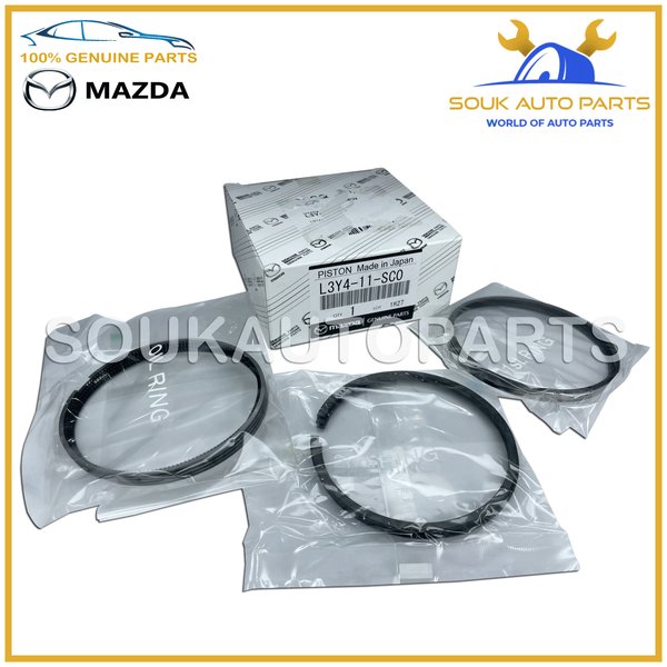 L3Y4-11-SC0 Genuine Mazda PISTON RING SET L3K9 L3-VDT DISI L3Y411SC0 ATENZA CX-7
