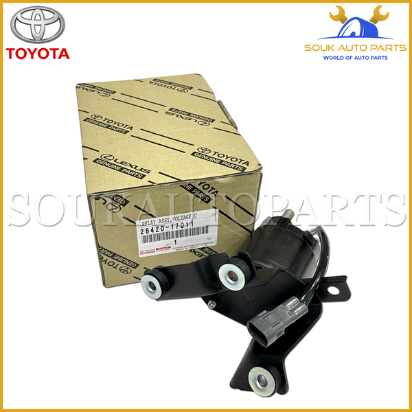28420-17011 Genuine Toyota VOLTAGE CONVERTER RELAY ASSY 2842017011 LAND CRUISER