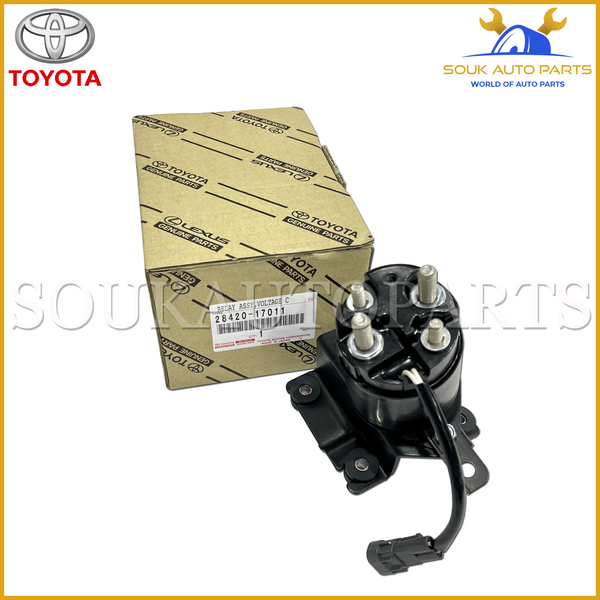 28420-17011 Genuine Toyota VOLTAGE CONVERTER RELAY ASSY 2842017011 LAND CRUISER