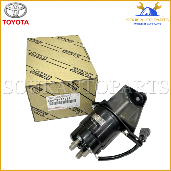 28420-17011 Genuine Toyota VOLTAGE CONVERTER RELAY ASSY 2842017011 LAND CRUISER