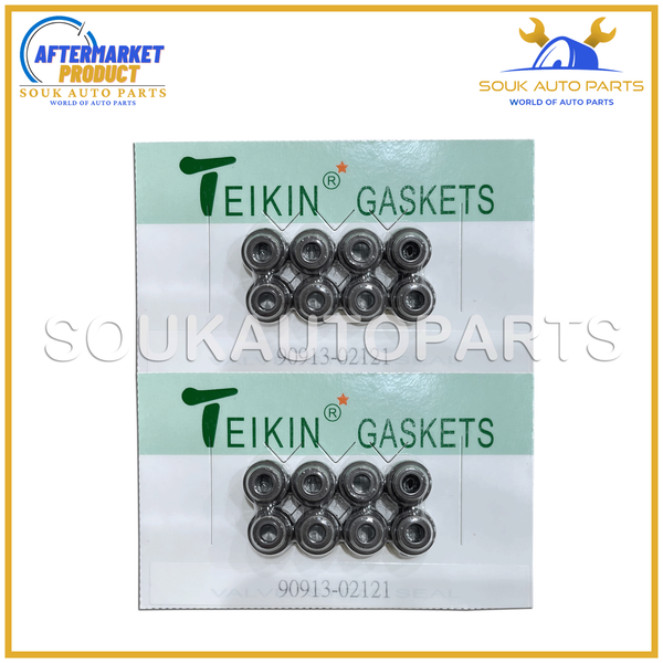 90913-02121 VALVE STEM SEAL SET 1KD/2KD (16 Pcs) Toyota PRADO RAV4 COROLLA YARIS