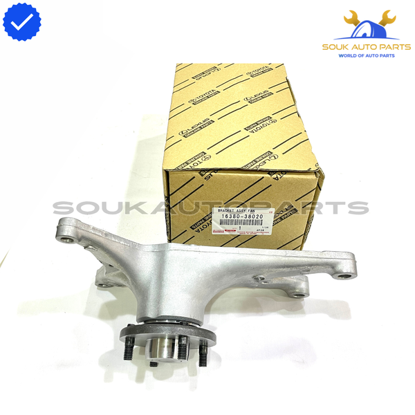 16380-38020 Genuine Toyota BRACKET, FLUID COUPLING 1638038020 OEM