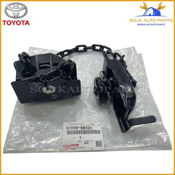 51900-60322 Genuine Toyota CARRIER ASSY SPARE 5190060322 OEM