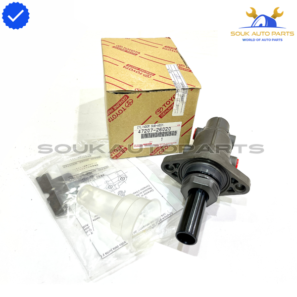 47207-26020 Genuine Toyota CYLINDER SUB-ASSY, BRAKE MASTER LESS RESERVOIR TANK