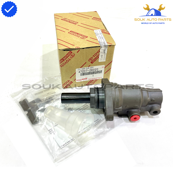 47207-26020 Genuine Toyota CYLINDER SUB-ASSY, BRAKE MASTER LESS RESERVOIR TANK
