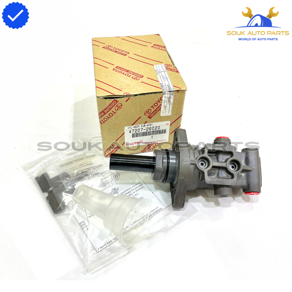 47207-26020 Genuine Toyota CYLINDER SUB-ASSY, BRAKE MASTER LESS RESERVOIR TANK