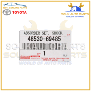 48530-69485 Genuine Toyota REAR SHOCK ABSORBER ASSY, RH/LH 4853069485 OEM