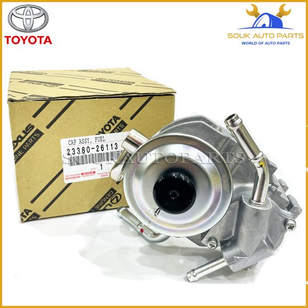23380-26113 Genuine Toyota CAP ASSY, FUEL FILTER 2338026113 OEM