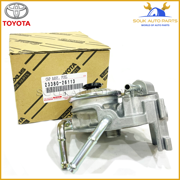 23380-26113 Genuine Toyota CAP ASSY, FUEL FILTER 2338026113 OEM