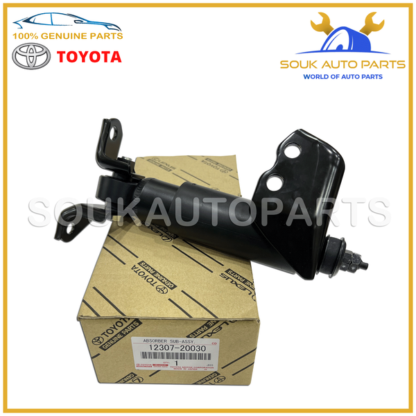 12307-20030 Genuine ABSORBER, ENGINE TORQUE MOUNT DAMPER Lexus RX400h 06-08