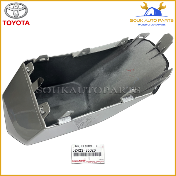 52423-35020 Genuine Toyota PAD, FRONT BUMPER, LH 5242335020 OEM