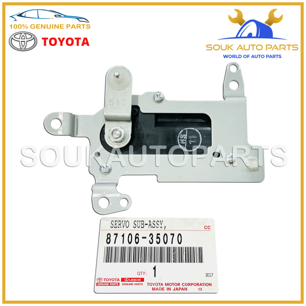 87106-35070 Genuine Toyota DAMPER SERVO SUB ASSY 8710635070 OEM