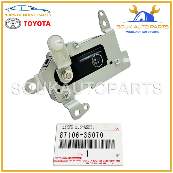 87106-35070 Genuine Toyota DAMPER SERVO SUB ASSY 8710635070 OEM
