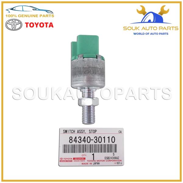 84340-30110 Genuine Toyota STOP LAMP SWITCH ASSY 8434030110 OEM