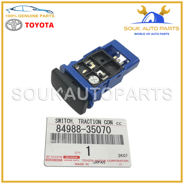 84988-35070 Genuine Toyota TRACTION CONTROL SWITCH 84988-35070 OEM
